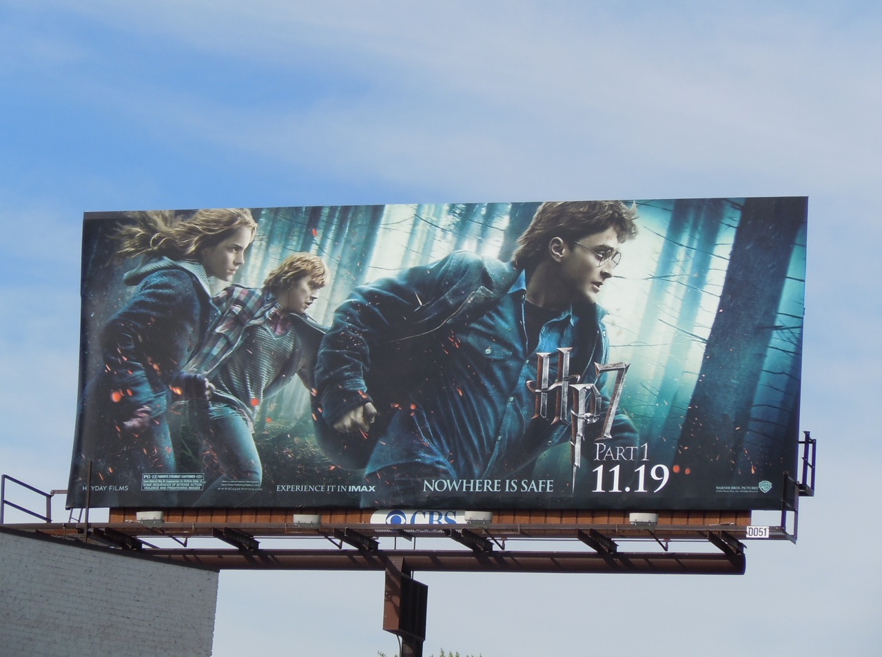 Daily Billboard: Harry Potter 7 Nowhere Is Safe movie billboard... Advertising for ...