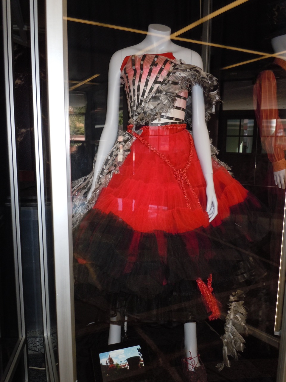 Mia Wasikowska's red Alice in Wonderland Um dress... | Hollywood Movie ...