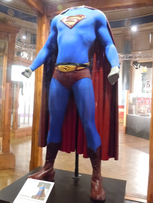 Man of Steel Superman suit on display - domesticjenni