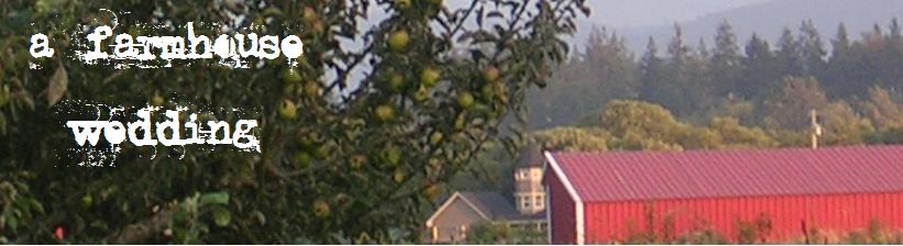 a farmhouse wedding