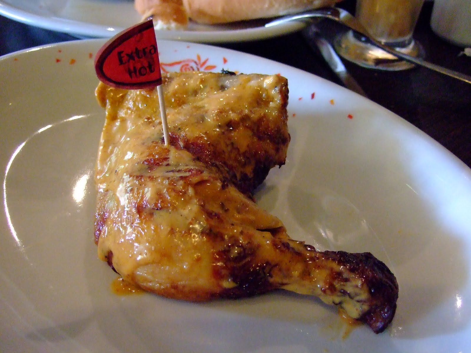 ate too much Nando’s