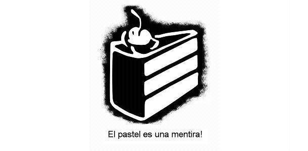 El Pastel Es Una Mentira!