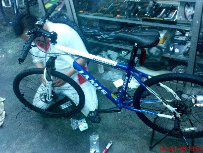 using a mountain bike for commuting