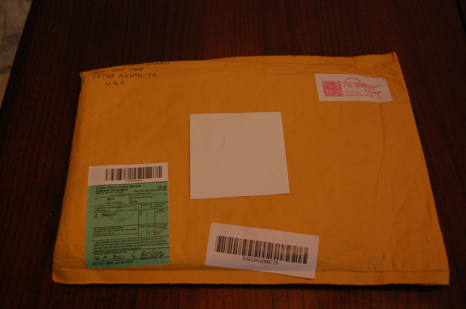 di bianco e d'azzurro drin drin il postino suona.....