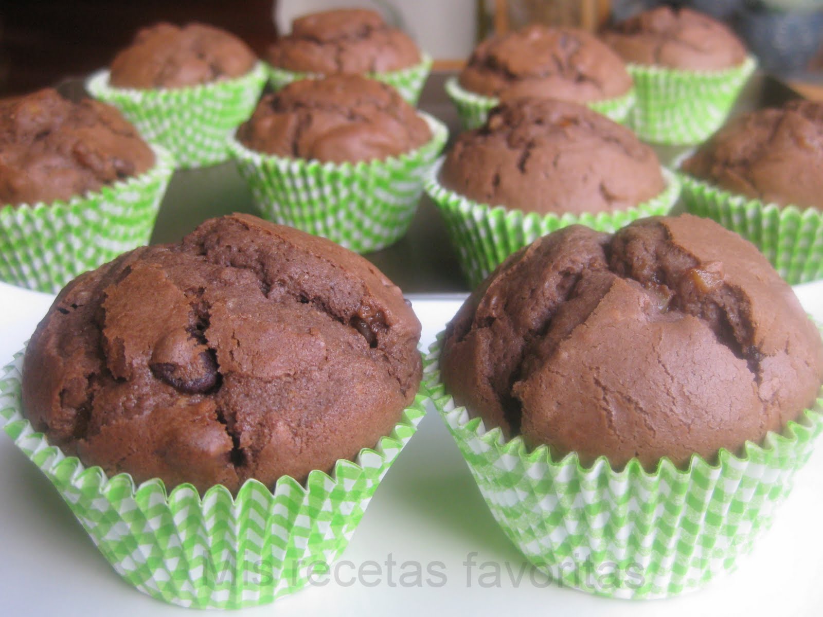 Muffins de chocolate Mis recetas favoritas by Hilmar