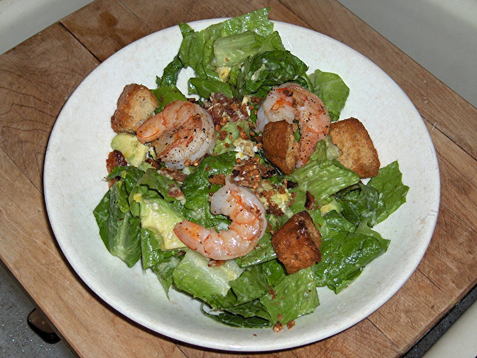 The Obsessive Chef Caesar salad with anchovy croutons