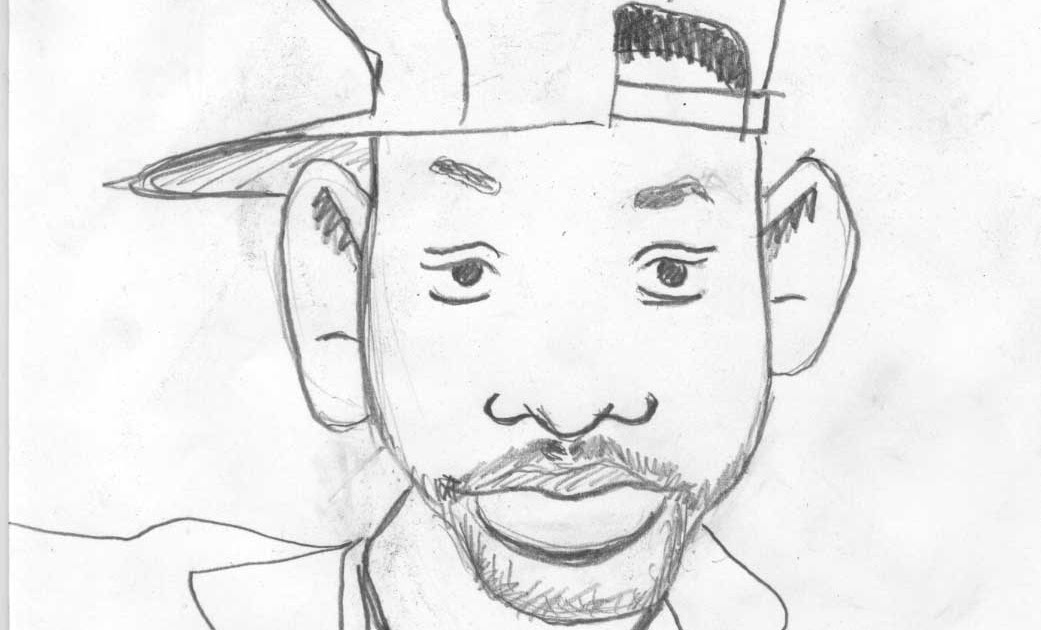 Be creative 2010: 47: Will smith drawing