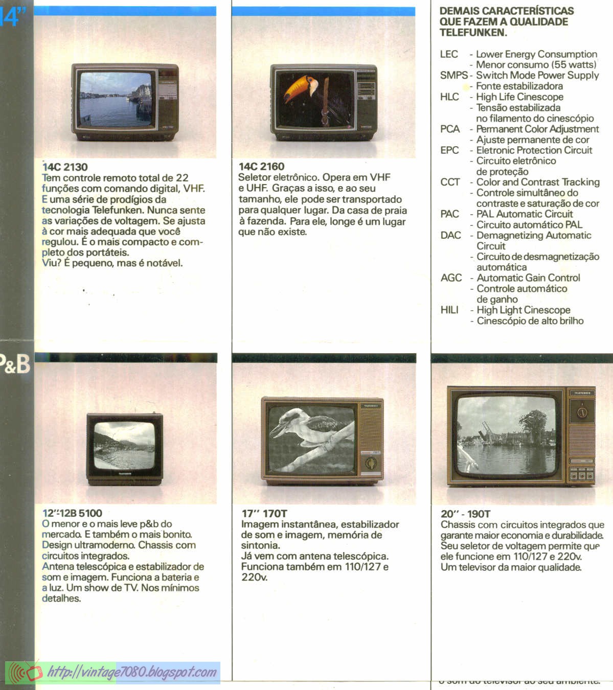 Vintage 70 80: Telefunken 02