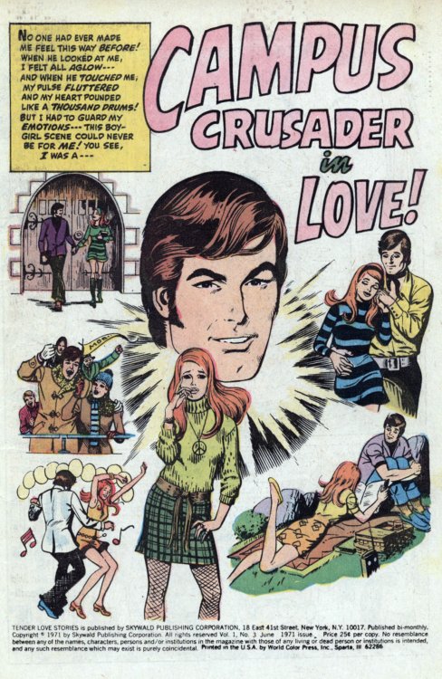 TENDER LOVE STORIES "Campus Crusader in Love"