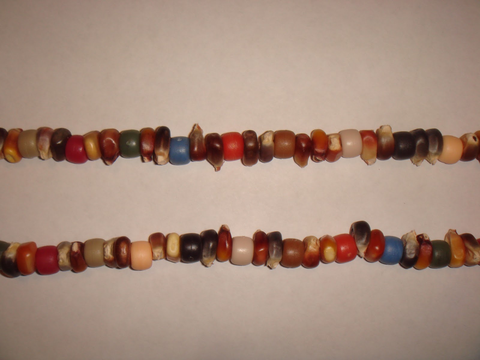 Fun and Facts with Kids Indian Corn Necklaces