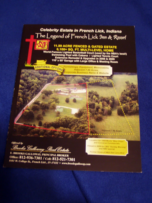 The Legends Resort Brochure advertising property