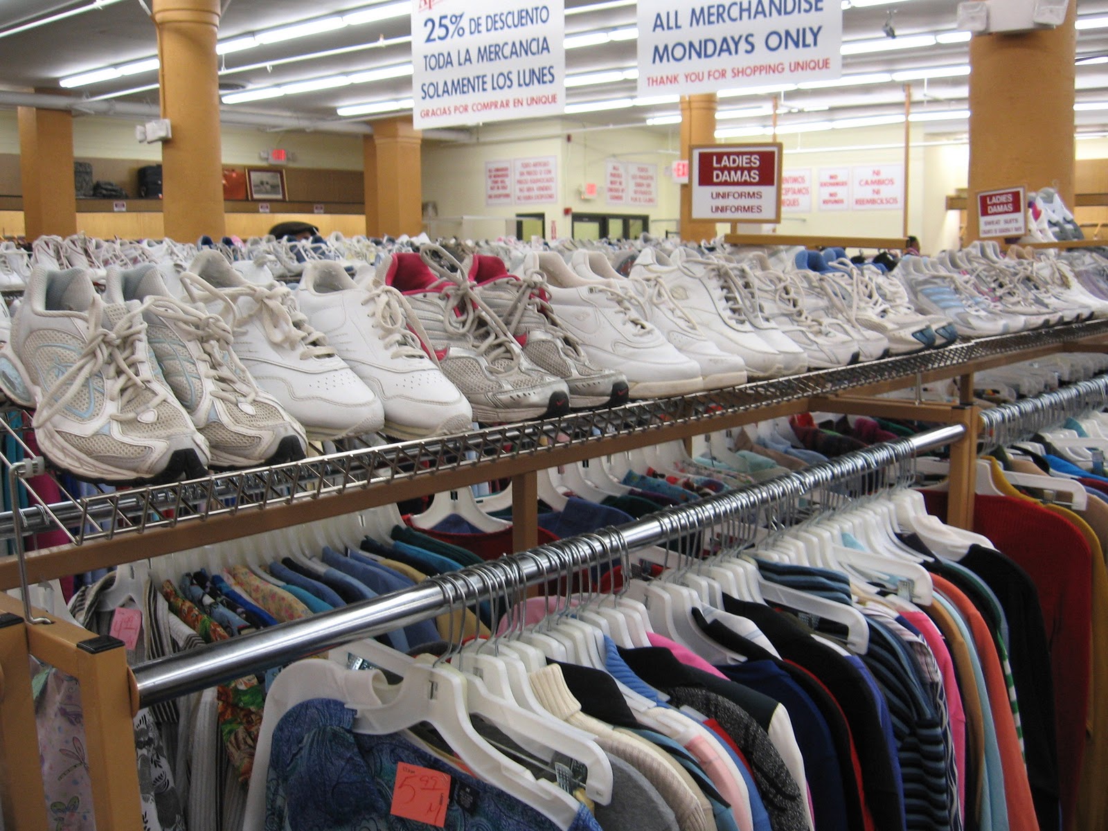 mcbrooklyn: A Visit to &#39;Unique Thrift Store&#39; -- Three-Story Second-Hand Emporium on Fulton ...