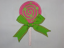 Lollipop with a bow