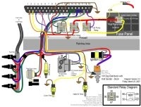 Car Wiring Diagrams: Car wiring diagram: block safety locks Mazda 323