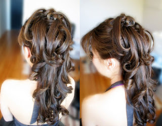 Long and Curly Braidal Hairstyle