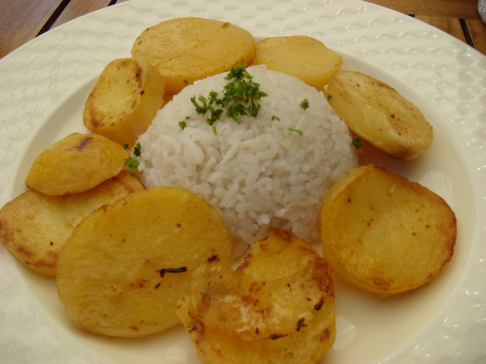 Rice steam potatoes фото 2