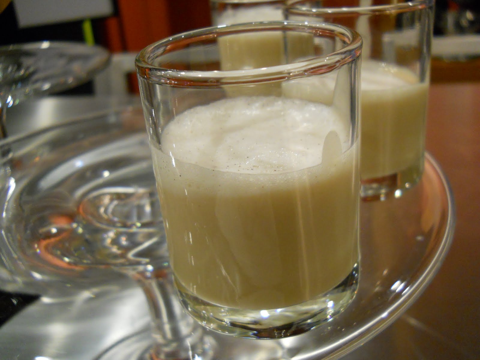 Brother Luck Cauliflower Bisque with Vanilla Foam