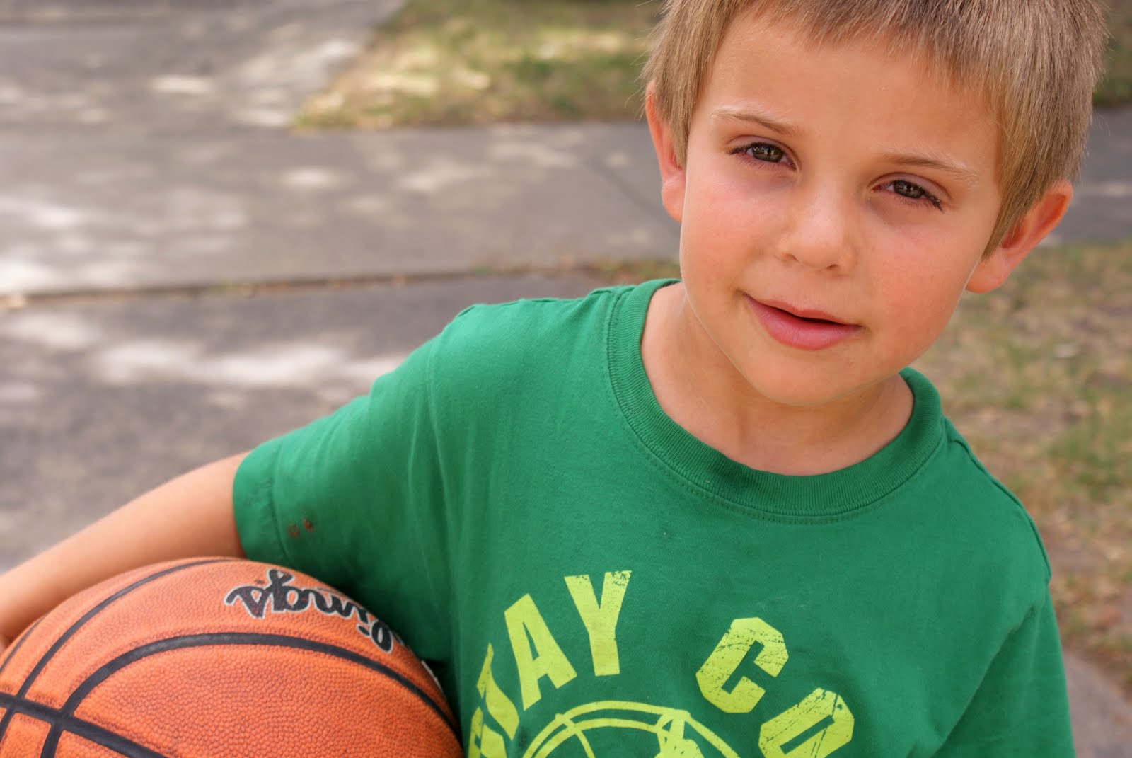 Lauren's Photography: Dylan Playing Basketball