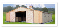 Low Profile Horse Barn