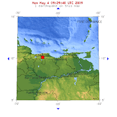 Temblor de 5.3 en  el estado Miranda a 40 km de Caracas y 10 km de profundidad alarmo a los vecinos