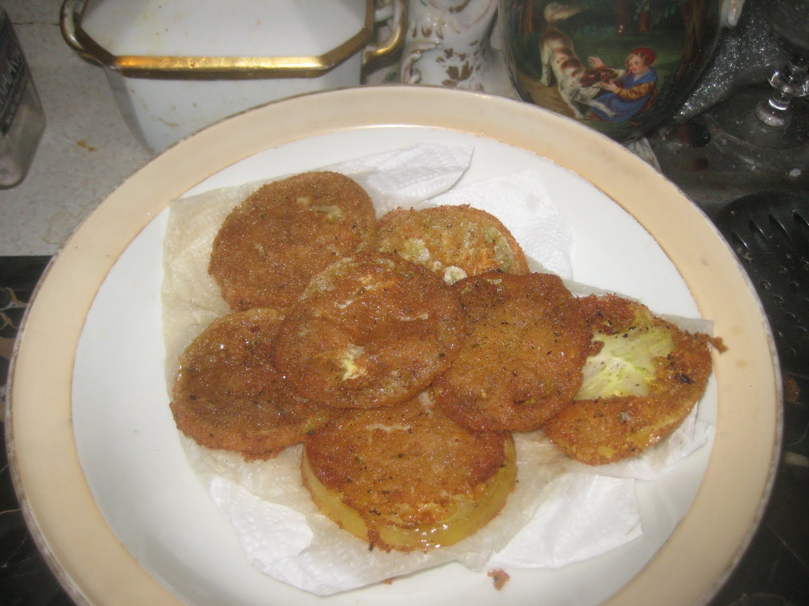 Southern Folk Artist & Antiques Dealer/Collector Fried green tomatoes