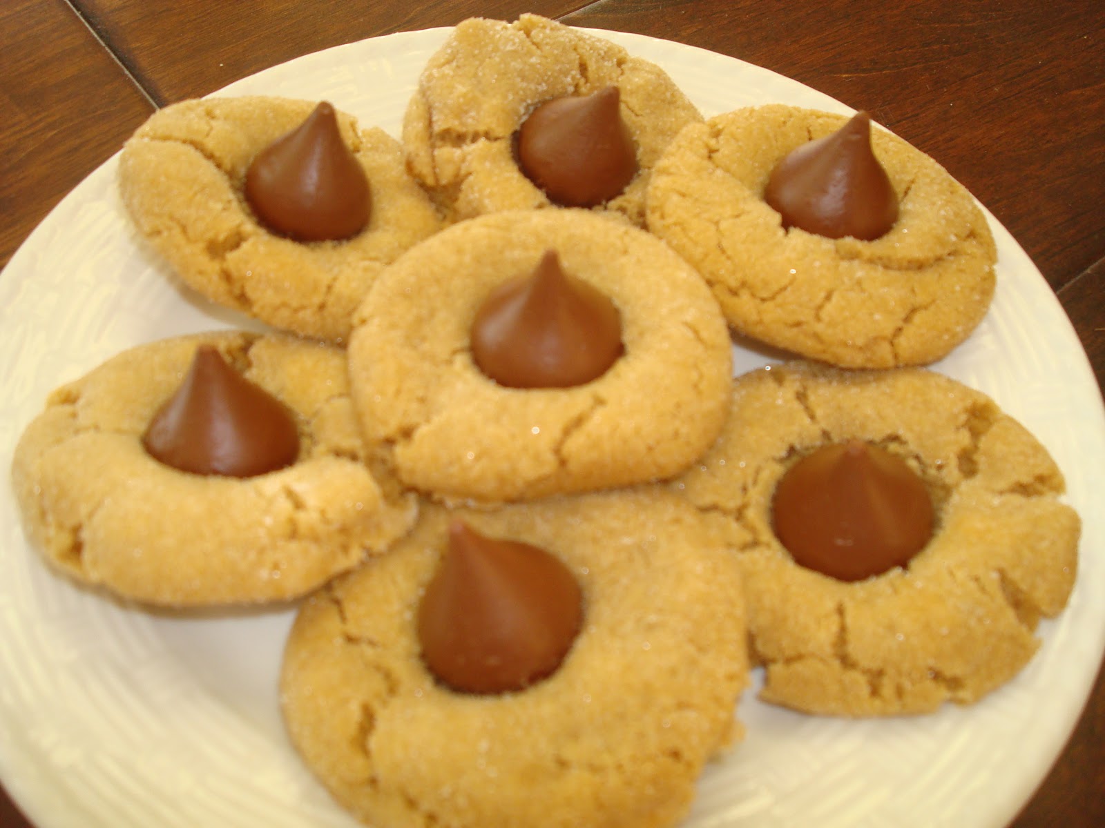menu managed Peanut Butter Kiss Cookies