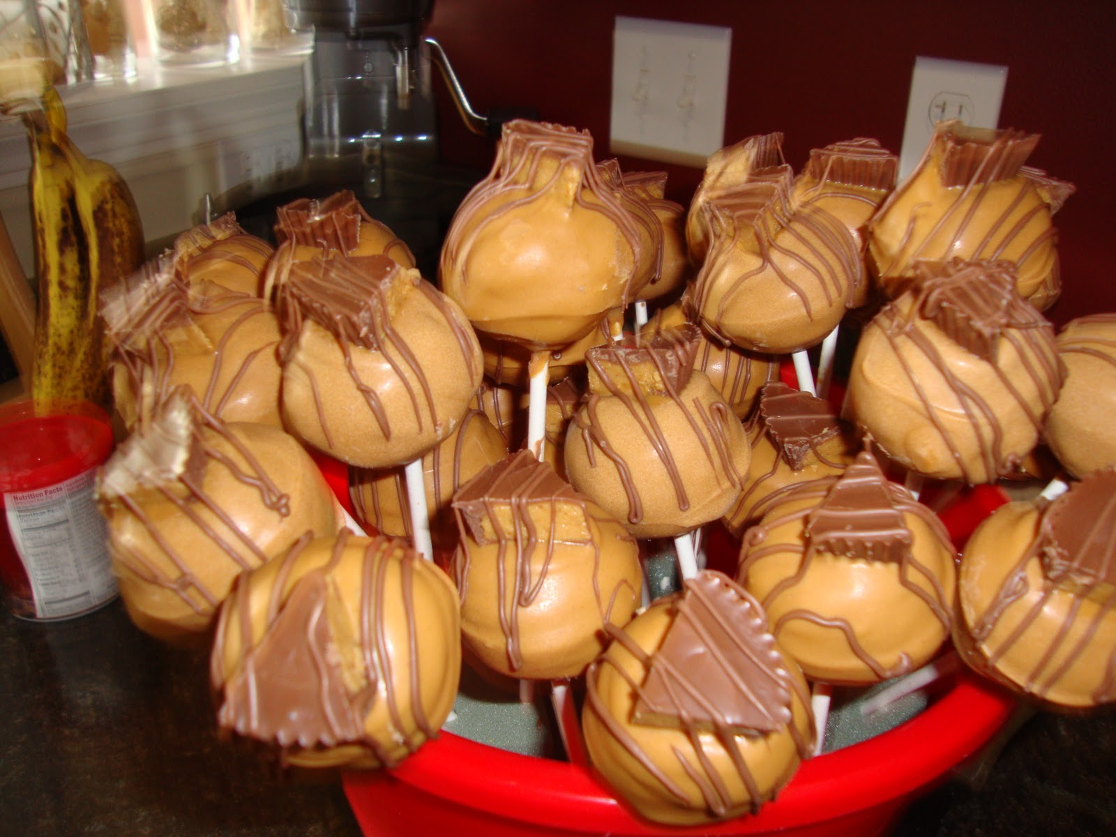 Miss Amber's Tasty Desserts Chocolate Peanut Butter Cake Pops