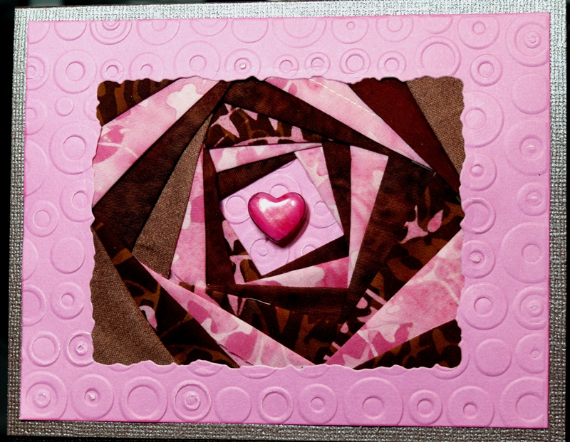 Anne Made Fabric Iris Fold