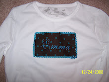 T-Shirt with Name Embroidered