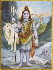 Shiva Nice Picuture with his Nandi Ox