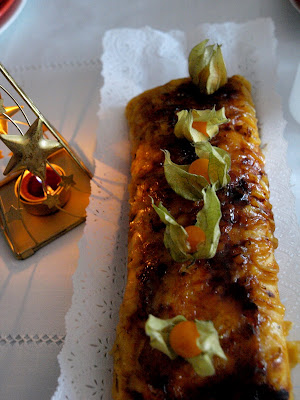  Brazo de gitano de crema quemada 
