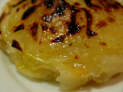  Pastel de patatas ,queso manchego y cebolla 