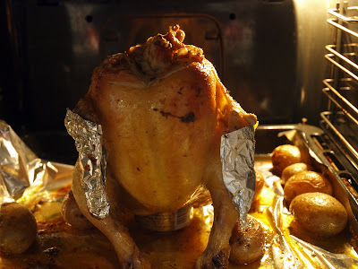  pollo con lata de cerveza 