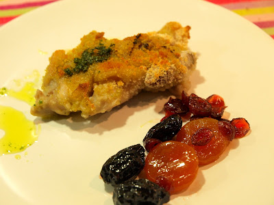  pie de ministro con frutas caramelizadas 