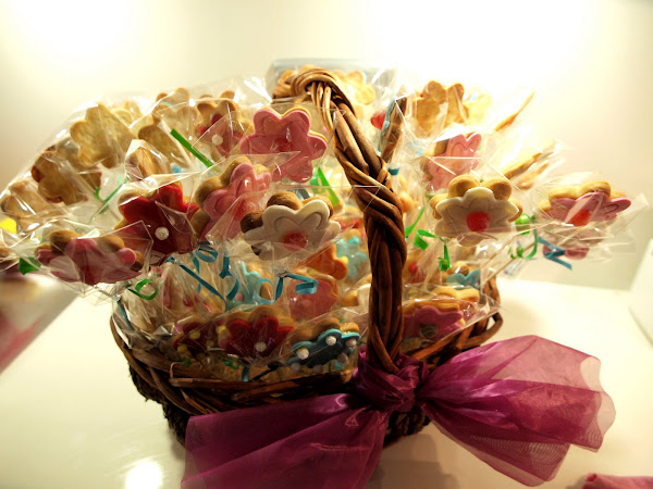  Ramo de <strong>galletas</strong> con <strong>fondant</strong> 