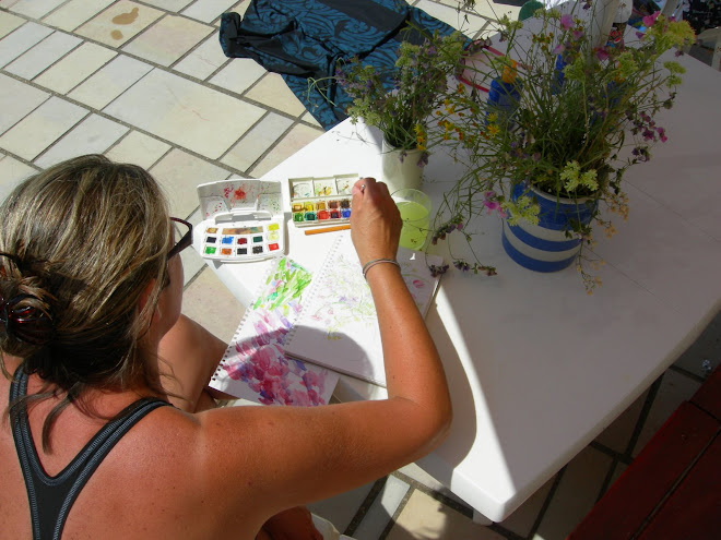 L'artiste au travail