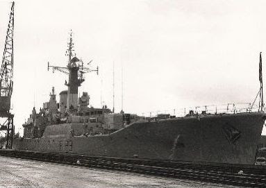 HMS Rhyl at Newport, South Wales