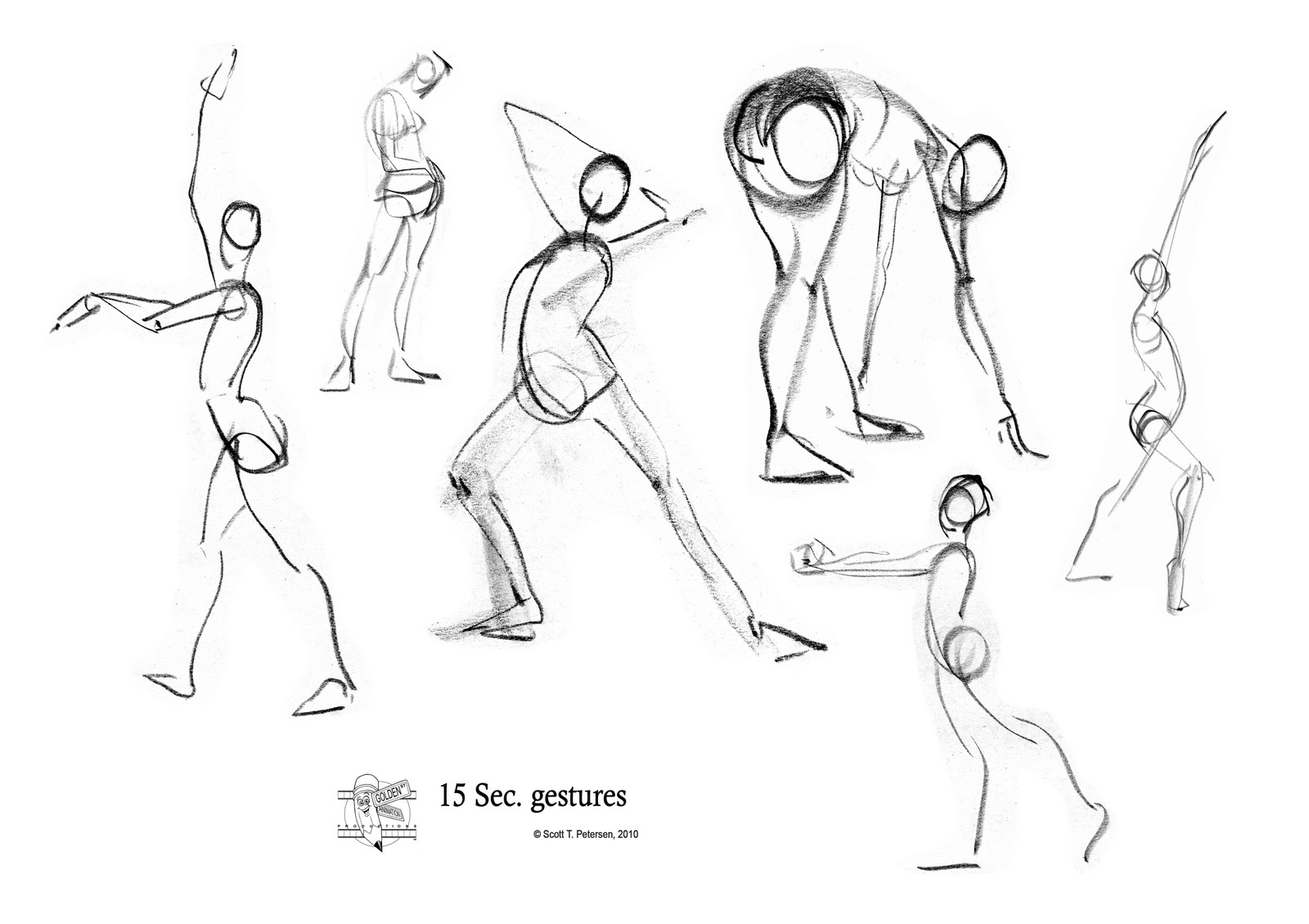 Scott T. Petersen's Figure drawings