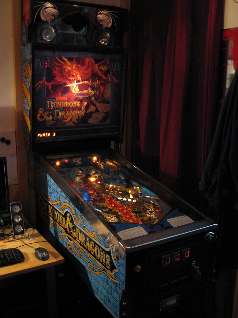World's Most Dangerous Dungeon Master D&D Pinball Machine