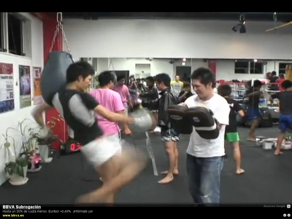 Masaaki Noiri - Middle Kick Demonstration - | SpaceBoxing