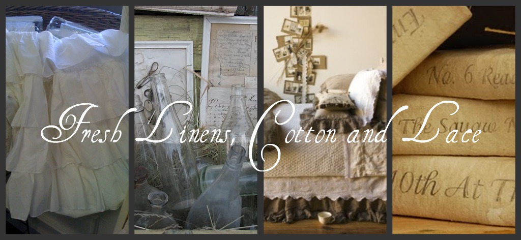 Fresh Linens, Cotton and Lace