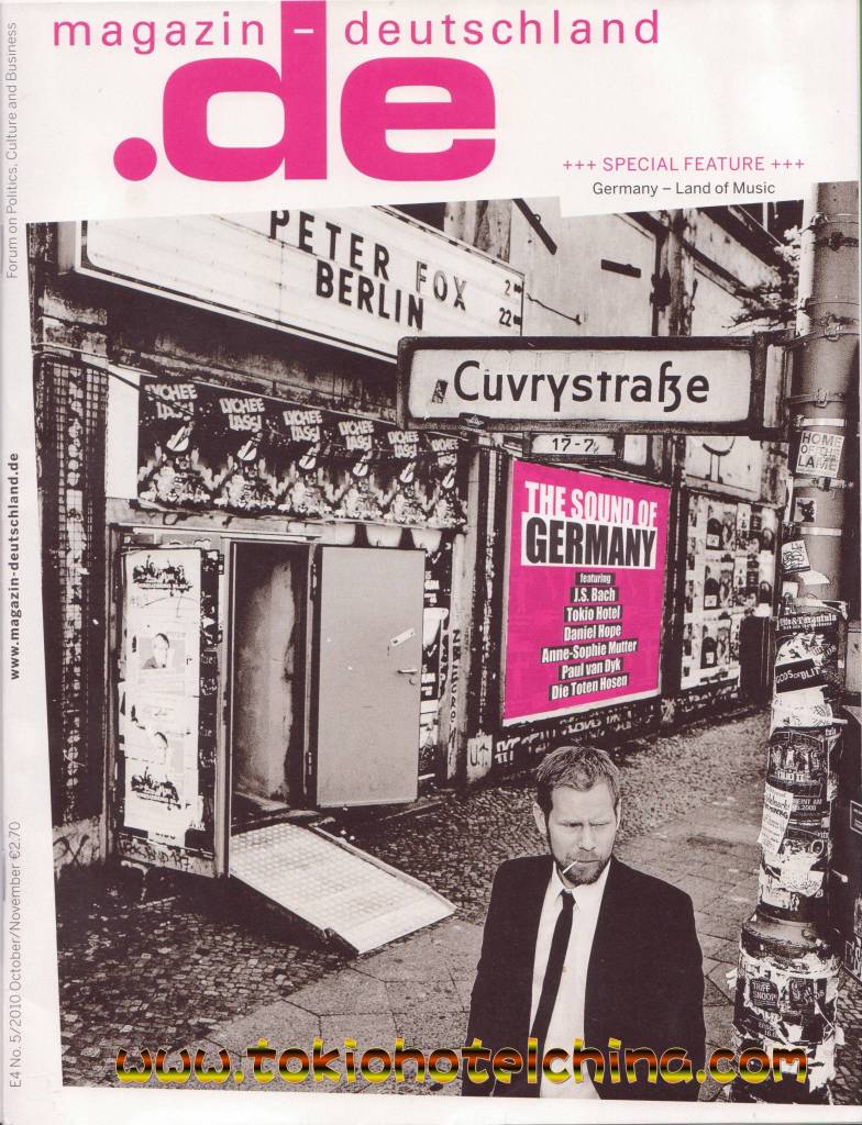 Magazin-Deutschland.de: "The Sound of Germany", nº5/2010