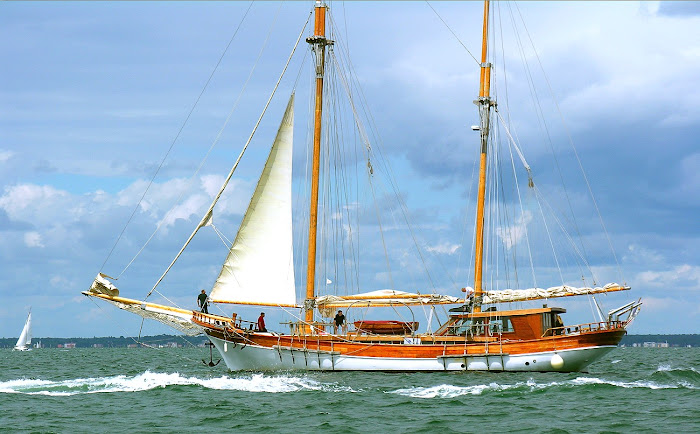 Une petite voile...
