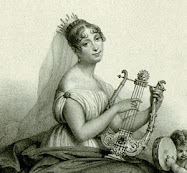 Hortense met harp