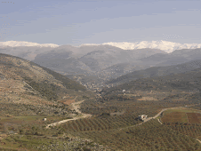 VIEW OF SOUTHERN LEBANON