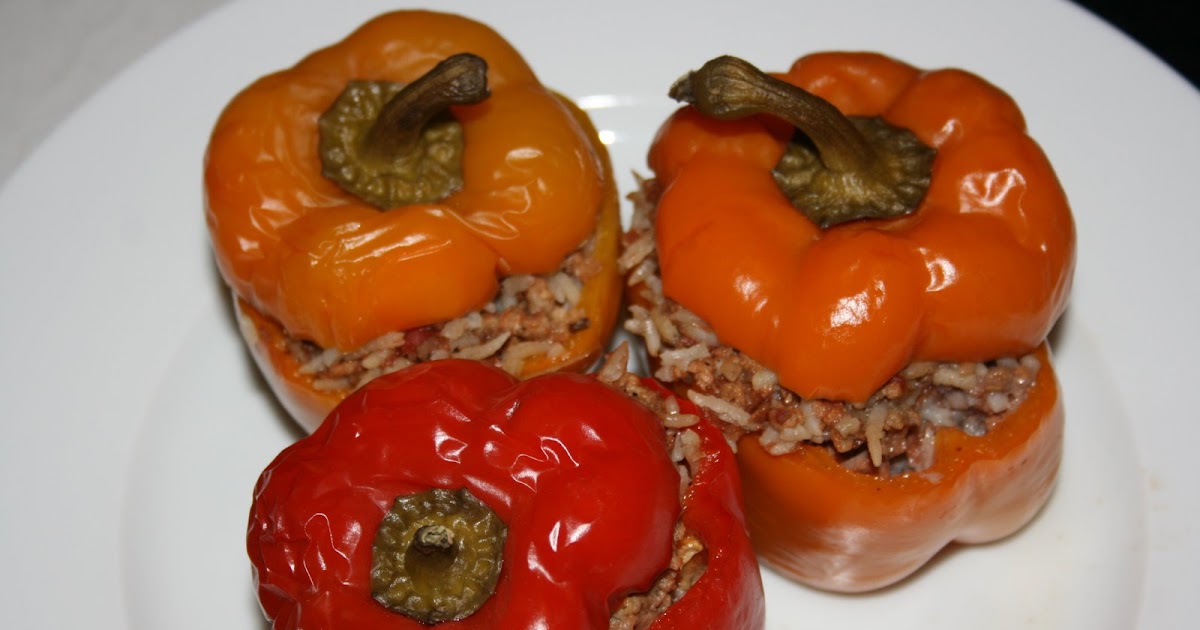 Crockpot Stuffed Peppers Recipe A Year Of Slow Cooking