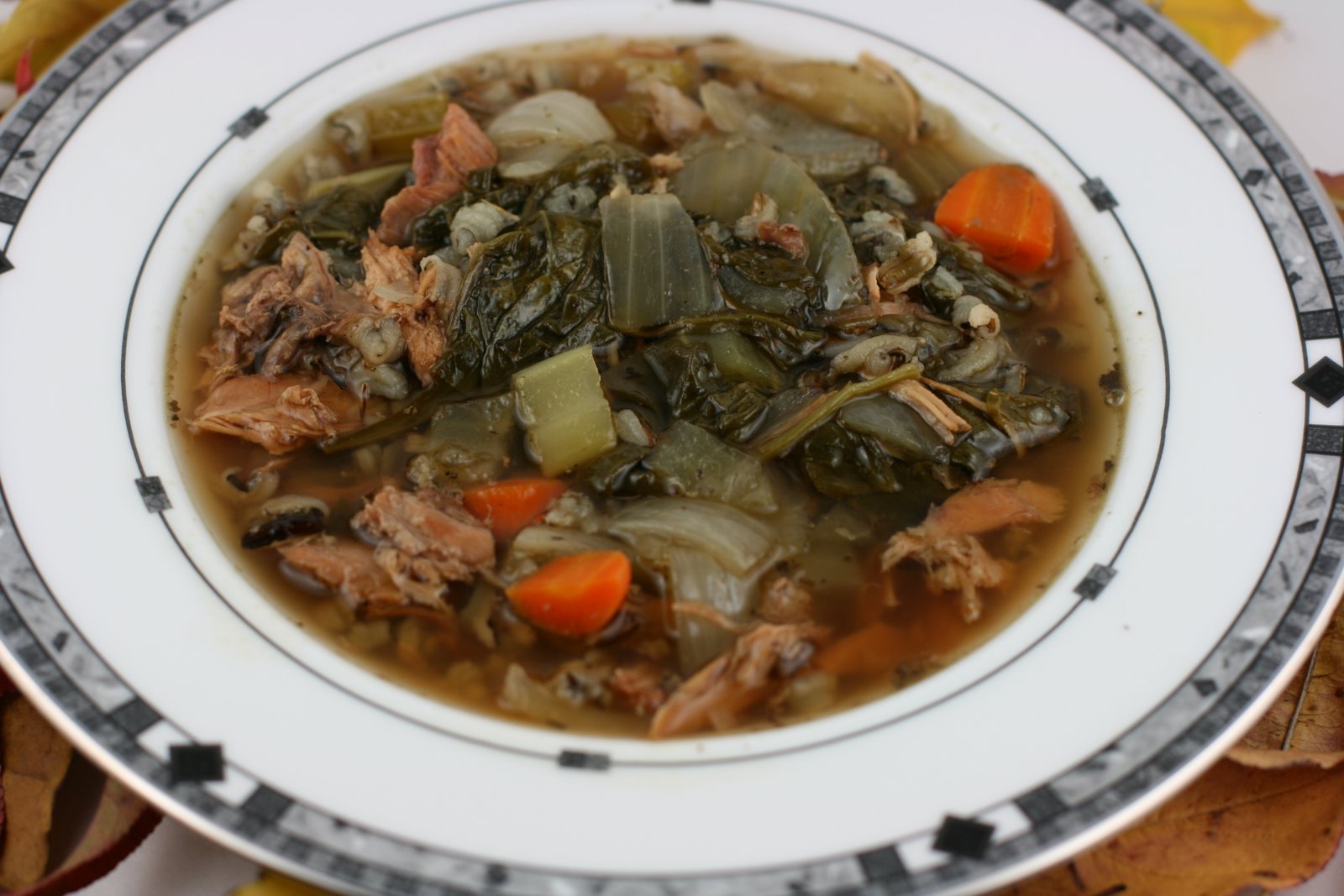 CrockPot Turkey and Wild Rice Soup Recipe A Year of Slow Cooking