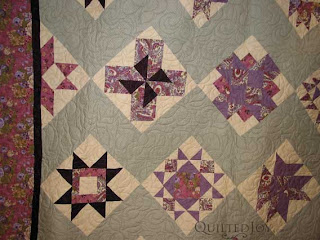 Block of the Month, quilted by Angela Huffman