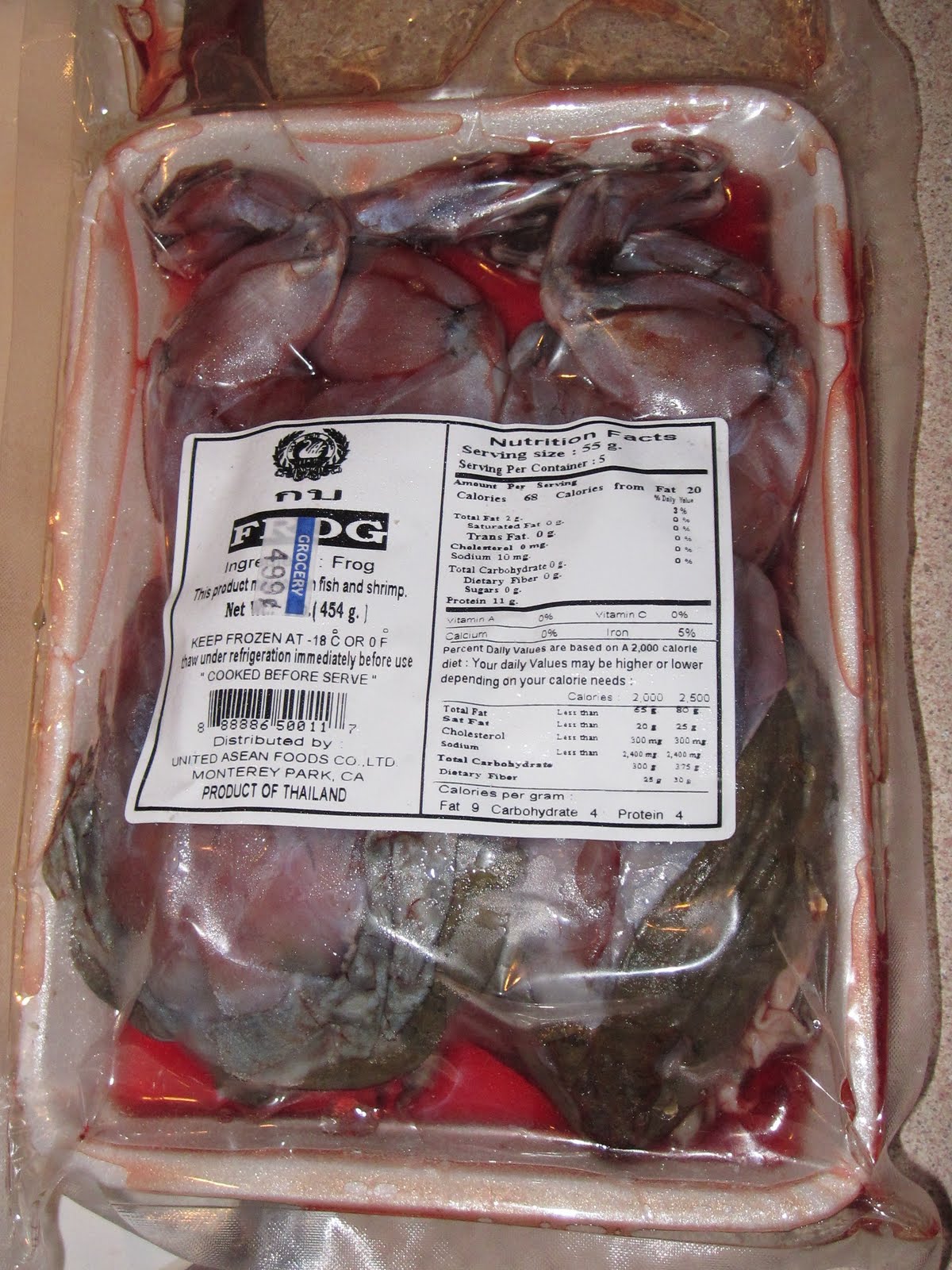 Cannundrums Fried Frozen Frog