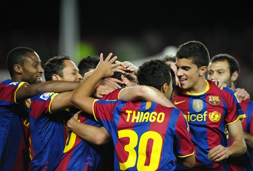 I-SoccerTube: Copa del Rey: Barcelona 5-1 Ceuta Goal ...